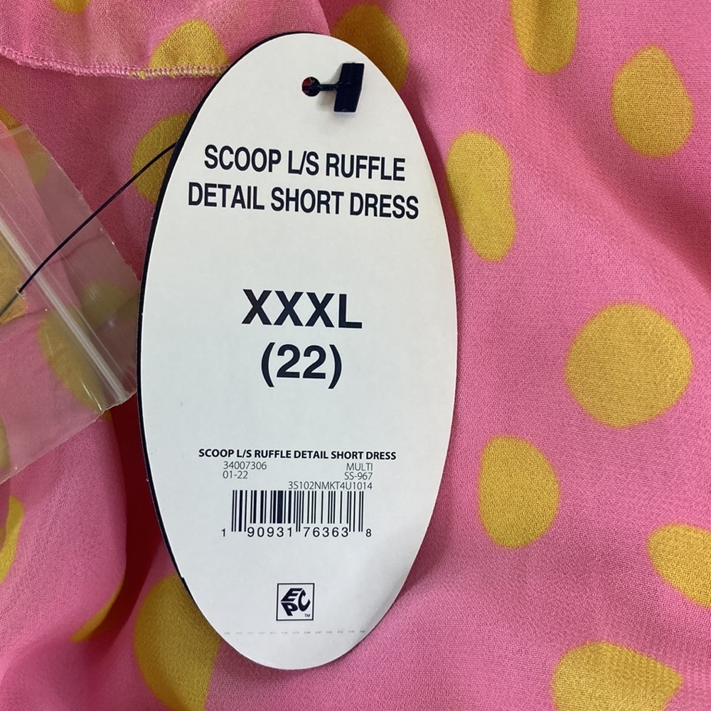 Pink Ruffle Mini Dress - Picture 11 of 12